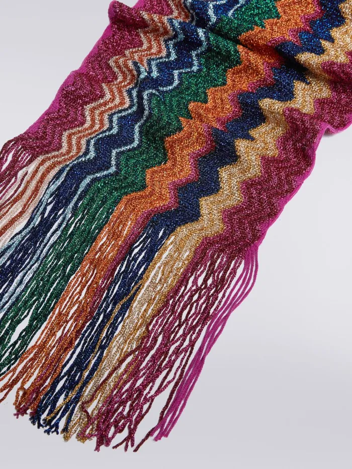 Women Viscose Blend Scarf Multicoloured Missoni Scarves and Foulards Women Viscose Blend Scarf Multicoloured Missoni Scarves and Foulards