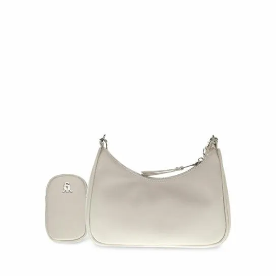 Women VITAL SAFFIANO BAG WHITE White Steve Madden Crossbody Bags