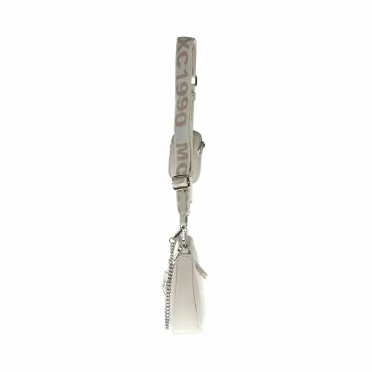 Women VITAL SAFFIANO BAG WHITE White Steve Madden Crossbody Bags Women VITAL SAFFIANO BAG WHITE White Steve Madden Crossbody Bags
