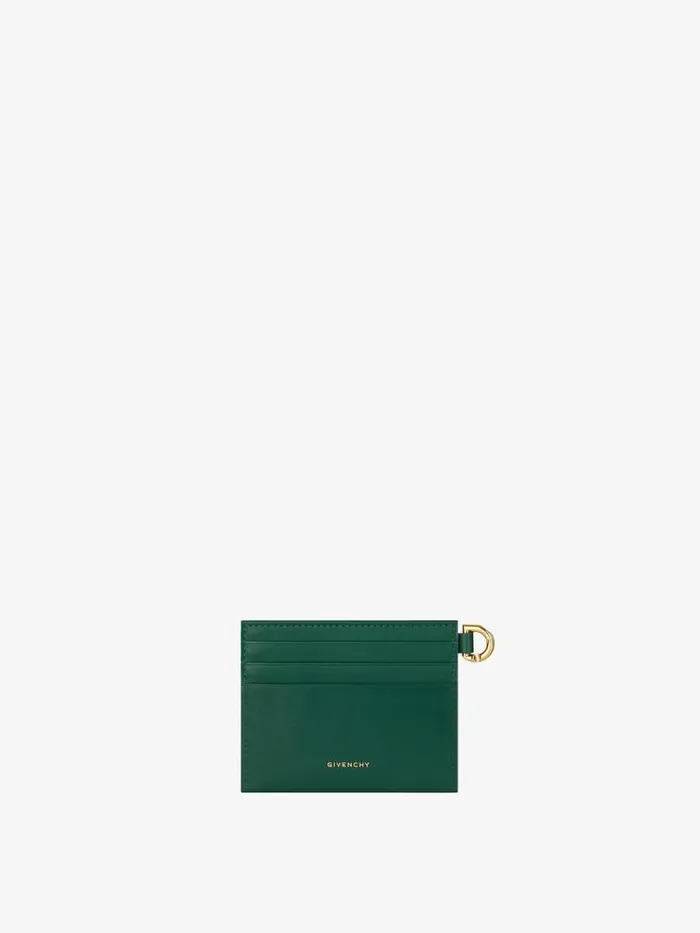 Women Wallets and Card Holders Givenchy 4G Card Holder In Box Leather Emerald Green Women Wallets and Card Holders Givenchy 4G Card Holder In Box Leather Emerald Green