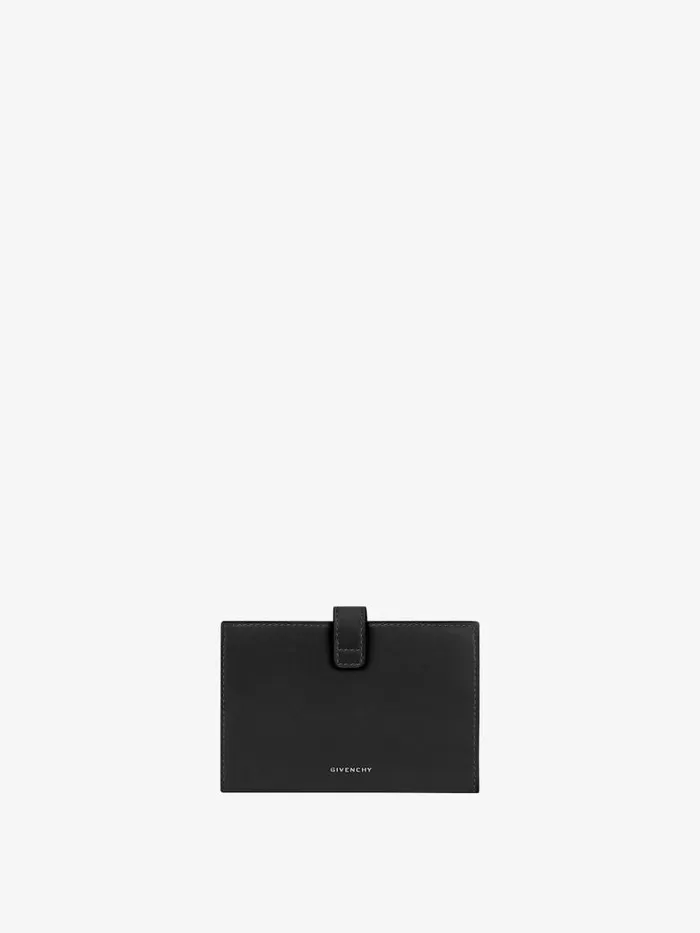 Women Wallets and Card Holders Givenchy 4G Wallet In Box Leather Black Women Wallets and Card Holders Givenchy 4G Wallet In Box Leather Black