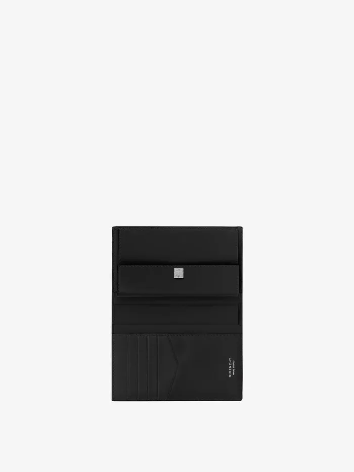 Women Wallets and Card Holders Givenchy 4G Wallet In Box Leather Black Women Wallets and Card Holders Givenchy 4G Wallet In Box Leather Black