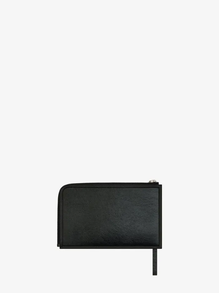 Women Wallets and Card Holders Givenchy Voyou Pouch In Leather Black Women Wallets and Card Holders Givenchy Voyou Pouch In Leather Black