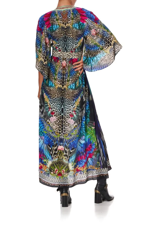 Women Wedding Guest Dresses Camilla Long Dress With Smocked Waist Cafe Nairobi