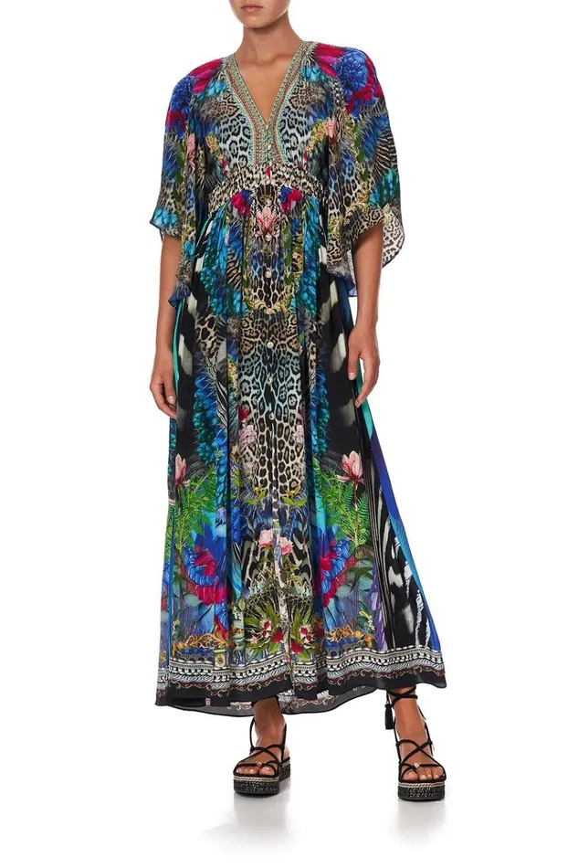 Women Wedding Guest Dresses Camilla Long Dress With Smocked Waist Cafe Nairobi