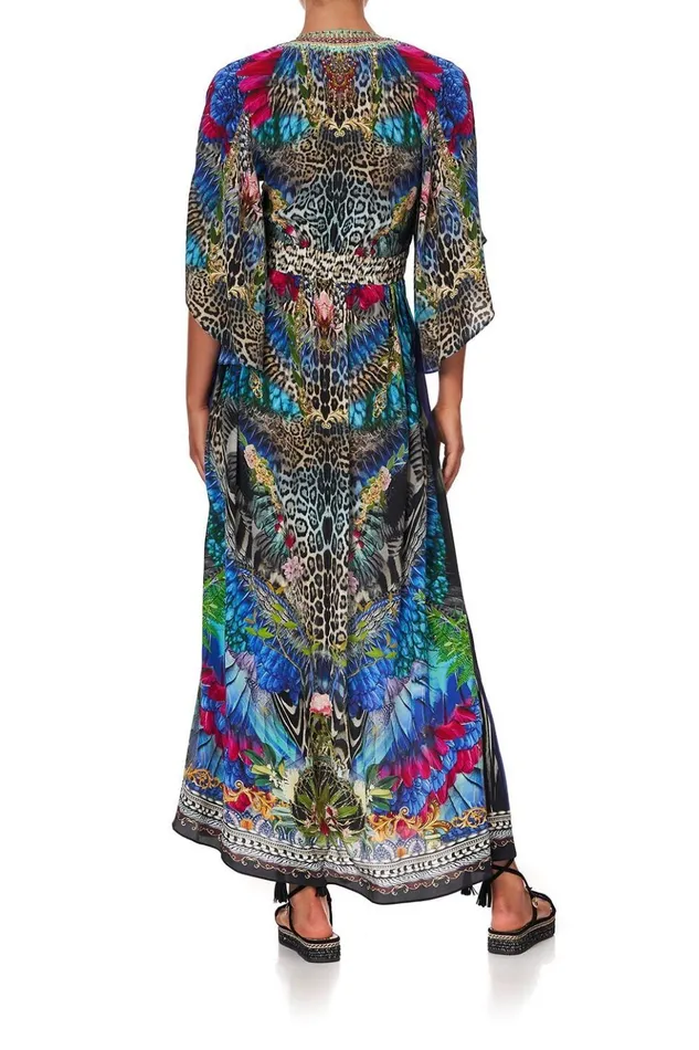 Women Wedding Guest Dresses Camilla Long Dress With Smocked Waist Cafe Nairobi