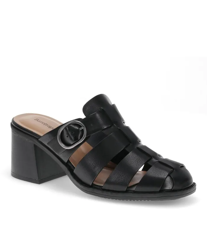 Women Whitnie Block Heel Sandal Black Baretraps Classic Comfort Sandals