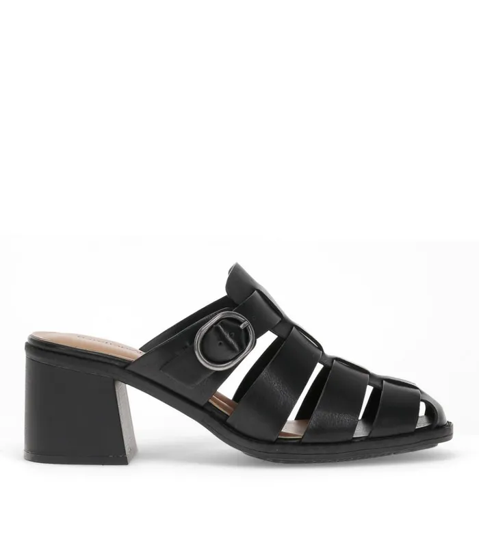 Women Whitnie Block Heel Sandal Black Baretraps Classic Comfort Sandals