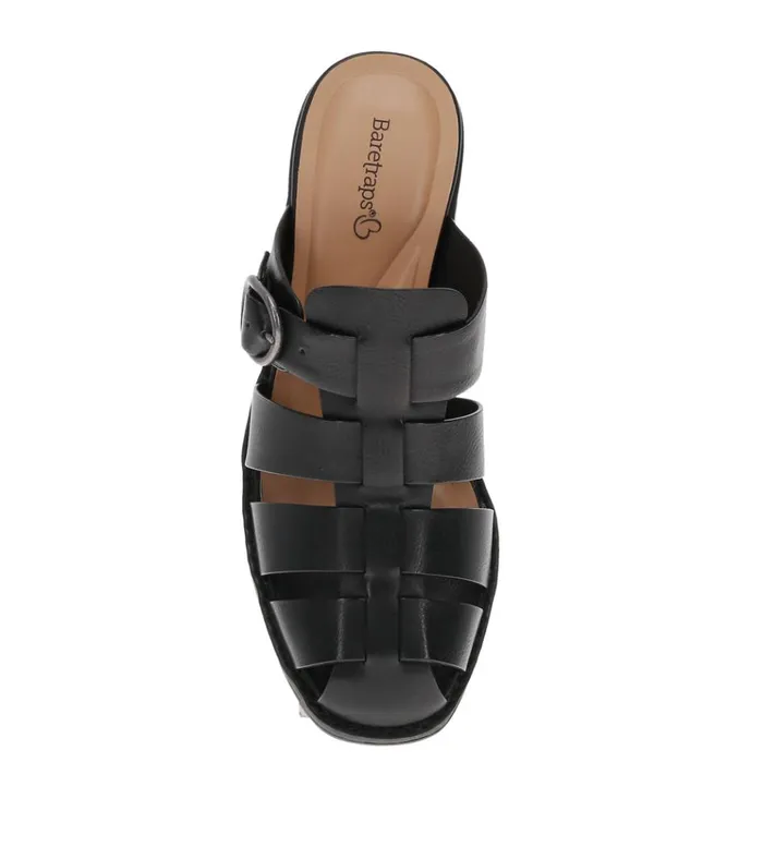 Women Whitnie Block Heel Sandal Black Baretraps Classic Comfort Sandals