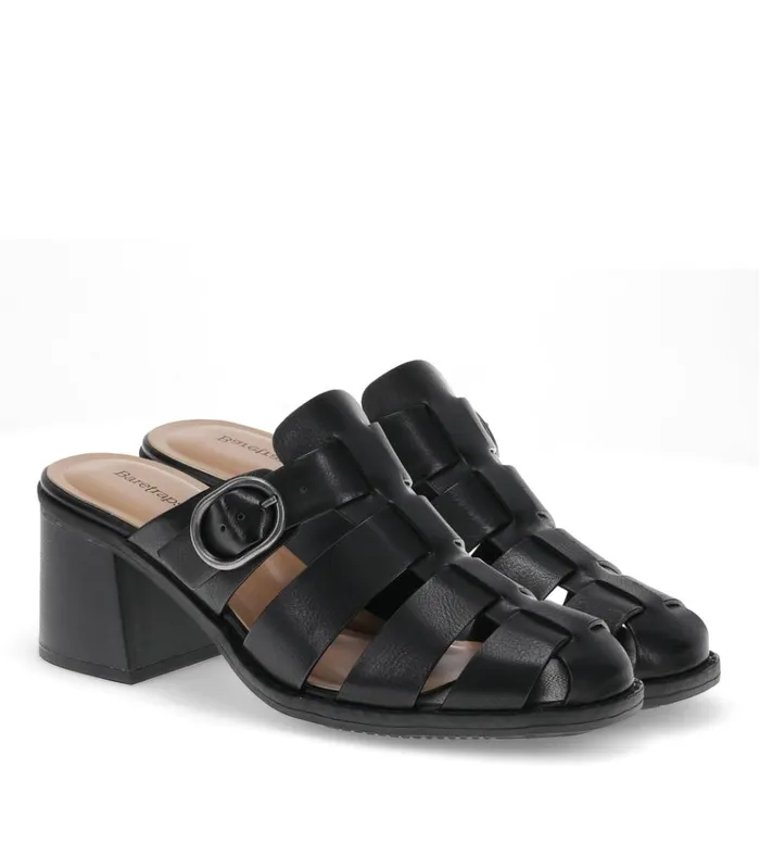 Women Whitnie Block Heel Sandal Black Baretraps Classic Comfort Sandals