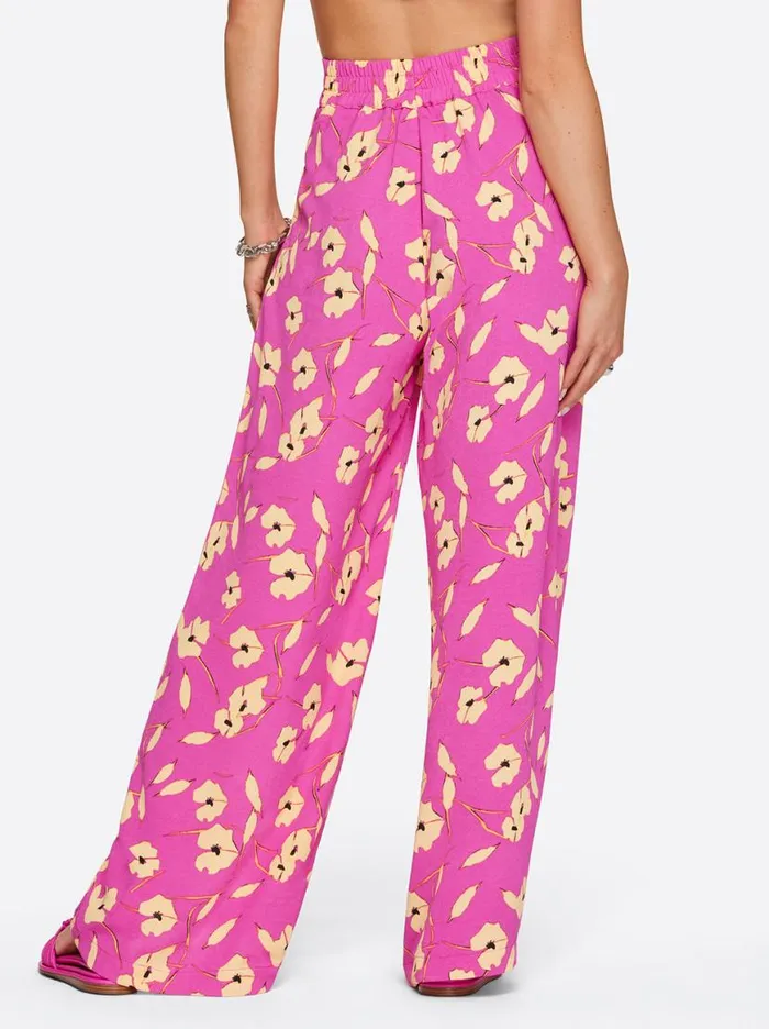 Women Winnie Wide Leg Pants In Withering Petals Jessica Simpson Bottoms