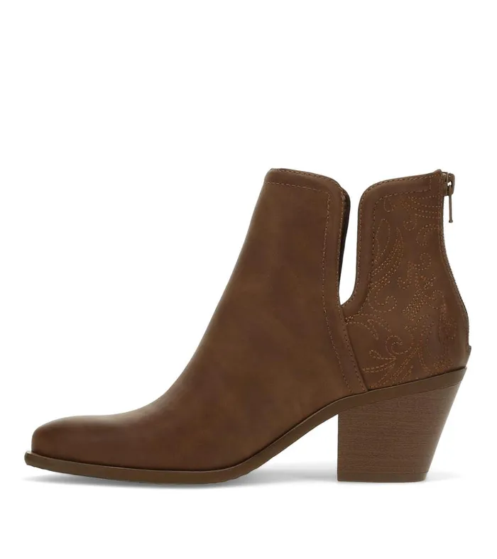Women Yara Block Heel Bootie Coffee Baretraps Booties