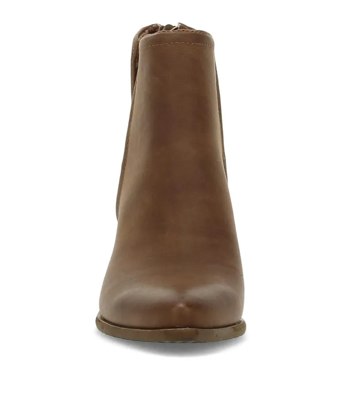 Women Yara Block Heel Bootie Coffee Baretraps Booties