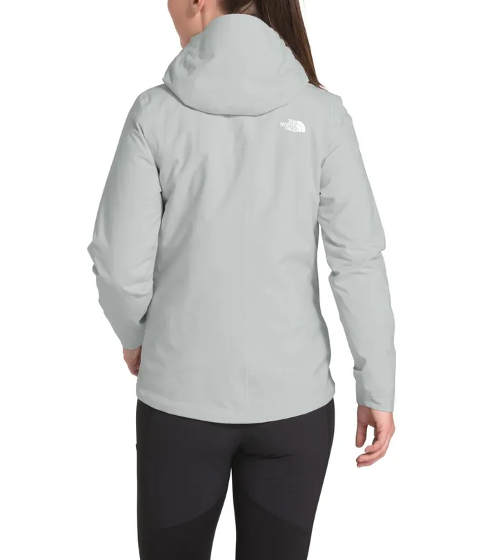 Womens The North Face 3In1 Carto Triclimate Jacket Light Tin Grey