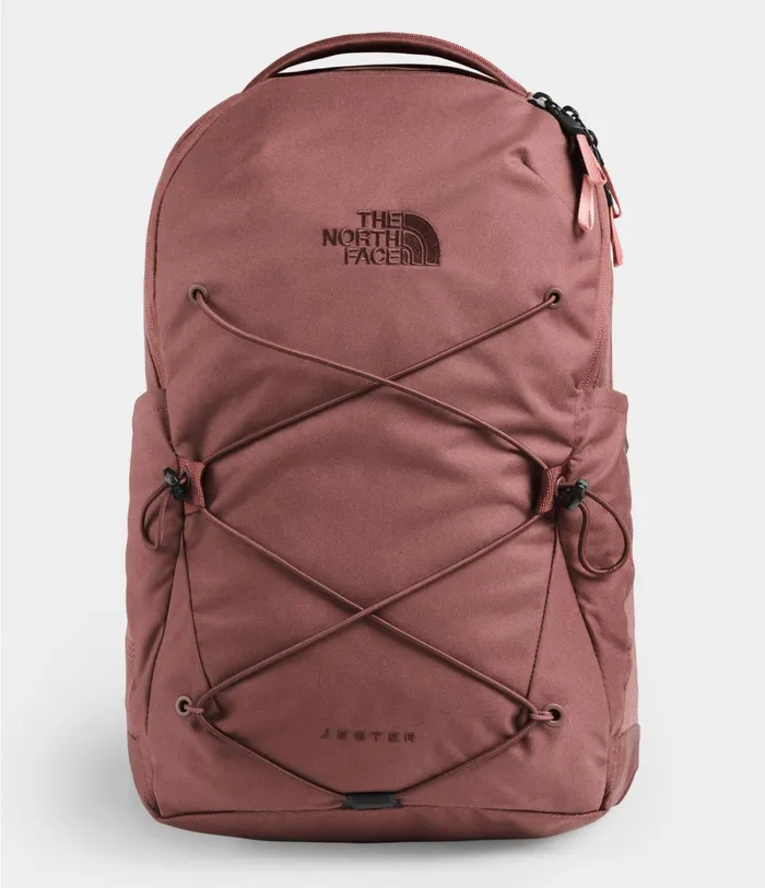 Womens The North Face Backpacks Jester Marron Purplepink Clay