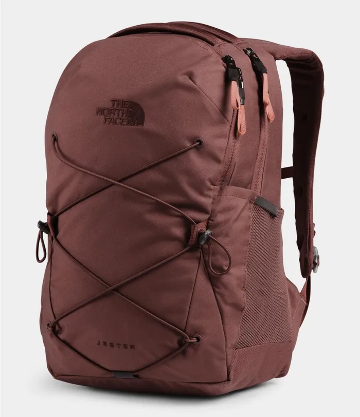 Womens The North Face Backpacks Jester Marron Purplepink Clay