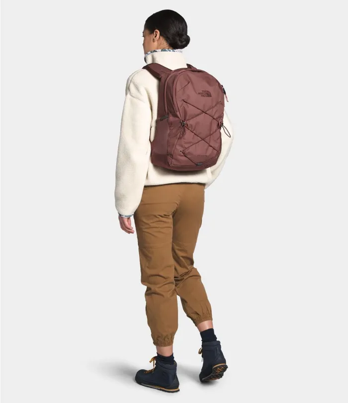 Womens The North Face Backpacks Jester Marron Purplepink Clay