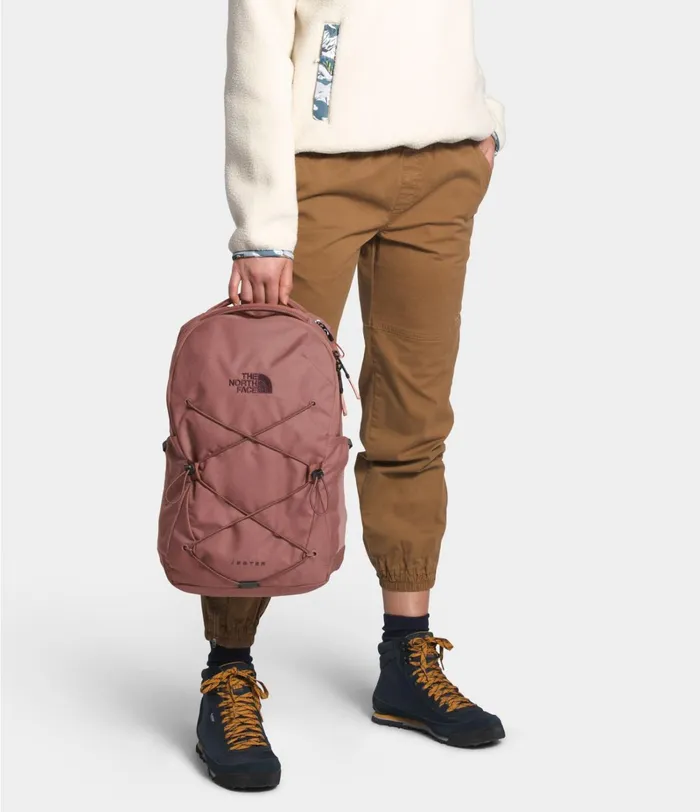 Womens The North Face Backpacks Jester Marron Purplepink Clay