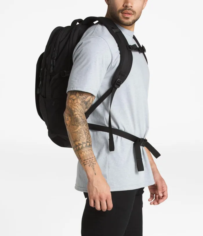 Womens The North Face Backpacks Resistor Charged Backpack Tnf Black