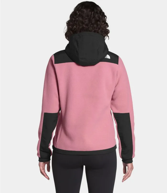 Womens The North Face Fleece Denali 2 Hoodie Mesa Rose