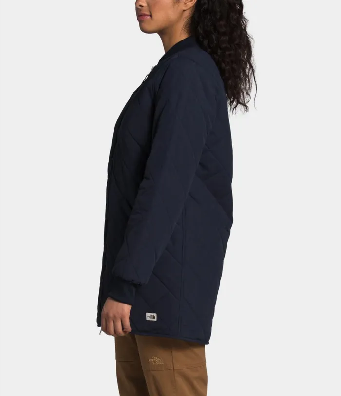 Womens The North Face Insulated and Down Jackets Cuchillo Parka Aviator Navy
