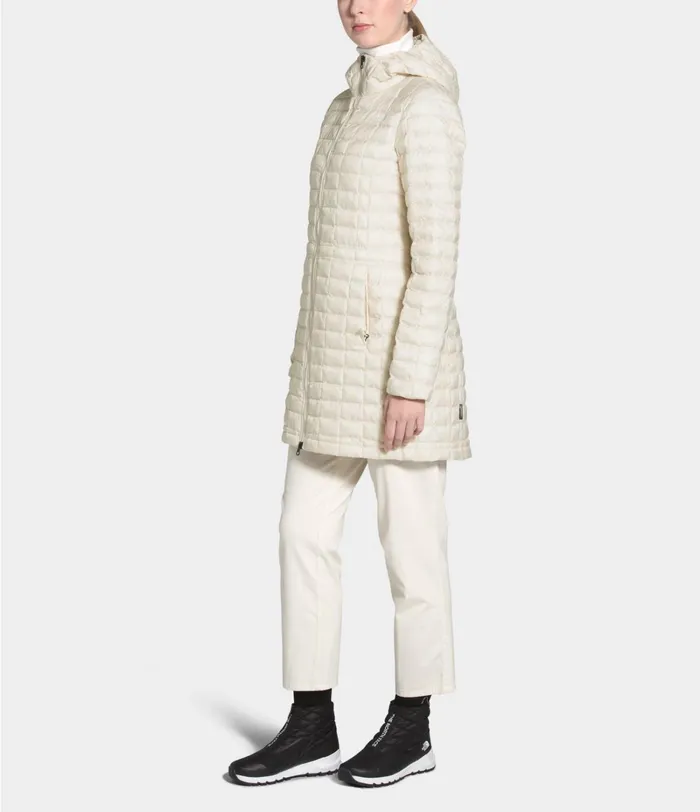 Womens The North Face Insulated and Down Jackets ThermoBall Eco Parka Vintage White