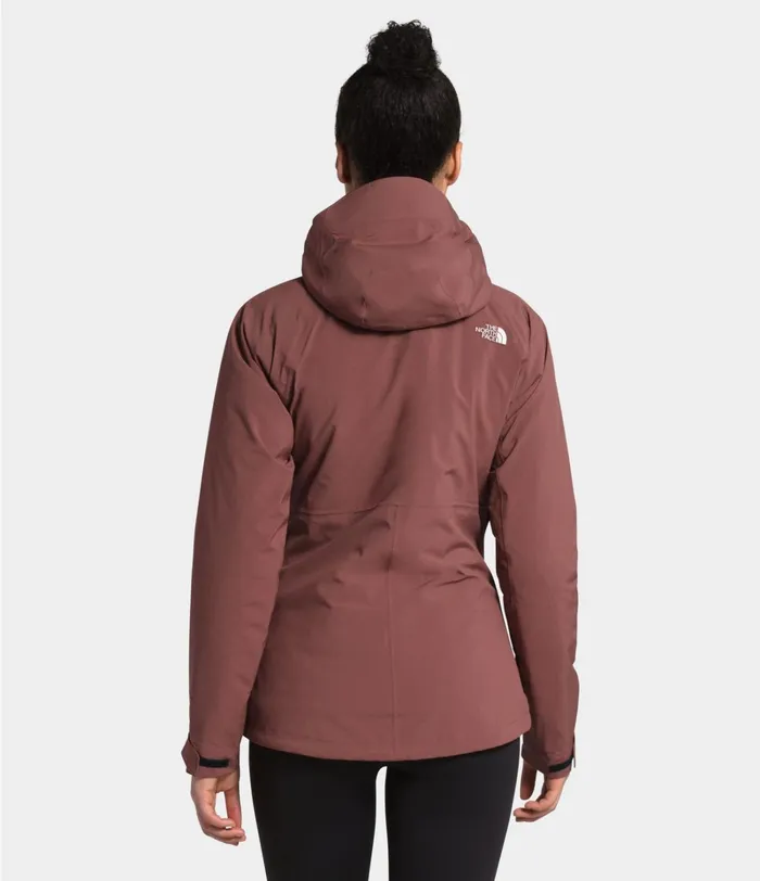 Womens The North Face Insulated and Down Jackets ThermoBall Eco Triclimate Jacket Marron Purple