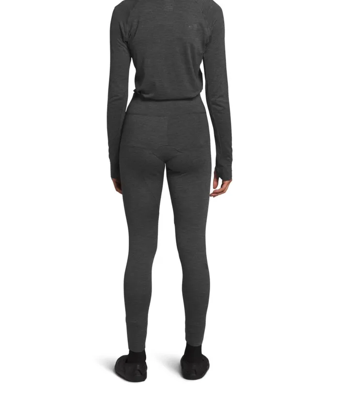 Womens The North Face Leggings UltraWarm Wool Boot Tights Tnf Dark Grey Heather