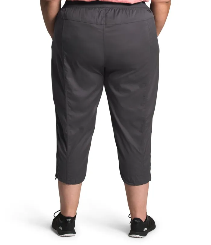 Womens The North Face Pants Plus Aphrodite 20 Capri Graphite Grey