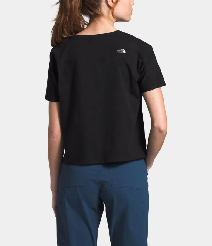 Womens The North Face TShirts North Dome Short Sleeve Tnf Black